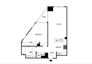 One Bedroom floor plan